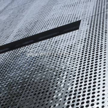 Perforated Steel Abstract Decorative Panels